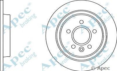 APEC BRAKING dsk2983 -  Тормозной диск
